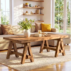 Solid Wood Coffee Table, 47