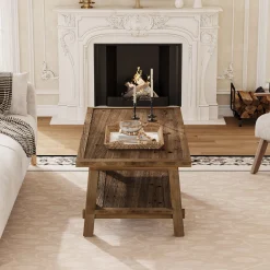 Solid Wood Coffee Table, 47