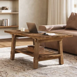 Solid Wood Coffee Table, 47