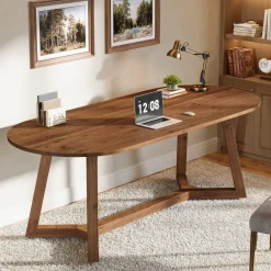 Solid Wood Computer Desk, 63