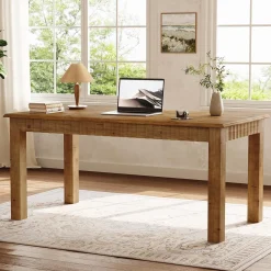 Solid Wood Computer Desk, 63