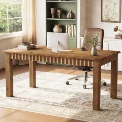 Solid Wood Computer Desk, 63