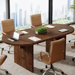 Solid Wood Conference Table, 63