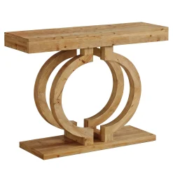 Solid Wood Console Table, 43.3