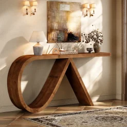 Solid Wood Console Table, 57