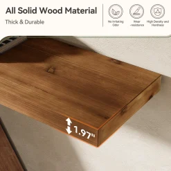 Solid Wood Console Table, 57