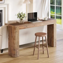 Solid Wood Console Table, 63