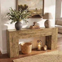 Solid Wood Console Table, 63