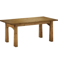 Solid Wood Dining Table, 63