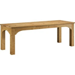 Solid Wood Dining Table, 78.7