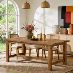 Solid Wood Dining Table, 63