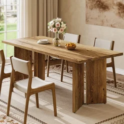 Solid Wood Dining Table, 63
