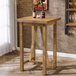 Square Bar Table, 39.4