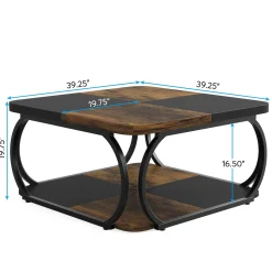 Square Coffee Table, 39