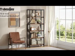 6-Tier Bookshelf, 70.9