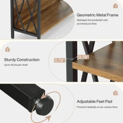 6-Tier Bookshelf, 70.87