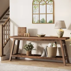 2-Tier Console Table, 70.9