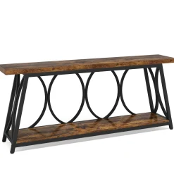 2-Tier Console Table, 70.9