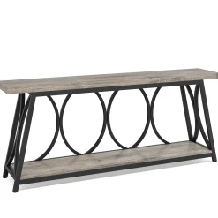2-Tier Console Table, 70.9