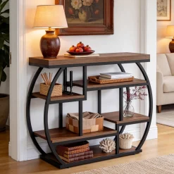 6-Tier Console Table, 39.4