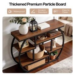 6-Tier Console Table, 39.4