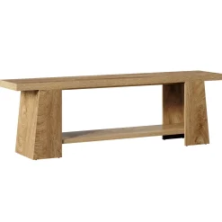 2-Tier Entryway Bench, 59