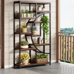 5-Tier Etagere Bookshelf, 68.9