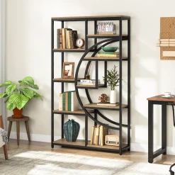5-Tier Etagere Bookshelf, 68.9
