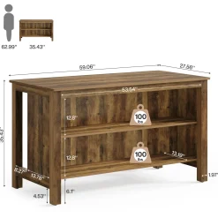 3-Tier Home Bar Table Unit, 59