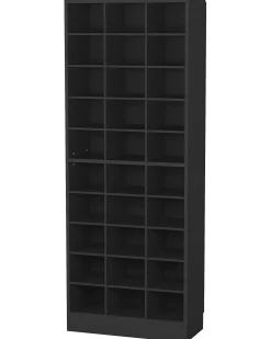 10-Tier Shoe Cabinet, Wooden Shoe Storage Rack with 30 Cubbies