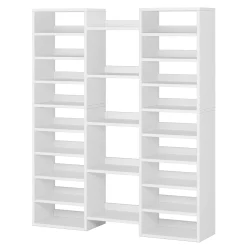 Tribesigns 14-Tier Tall Shoe Rack, Freestanding Wooden Shoe Organizer for Closet and Entryway