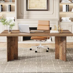 Vintage Executive Desk, 63