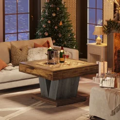 Wood Coffee Table, 31.5