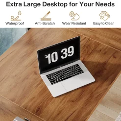 Wood Executive Desk, 70.9
